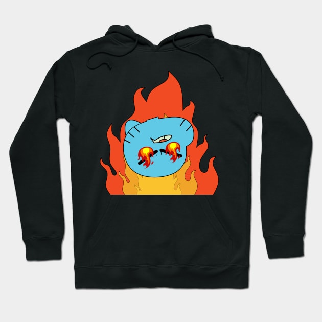 Angry Gumball Hoodie by Vectraphix